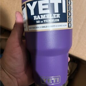 Yeti 30oz Rambler - Peak Purple.  NWT.  Discontinued and HTF.